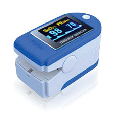 Moniteur patient portatif de l'oxymètre SPO2 d'impulsion de bout du doigt de Digital de double écran du couleur OLED