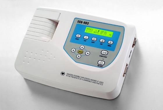 La norme 12 mène la machine de Digital ECG 12bit/1000Hz avec le système antiglissement ECG-903