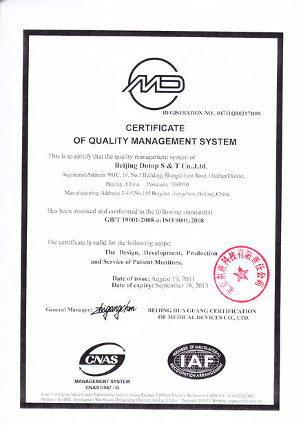 Chine  certifications